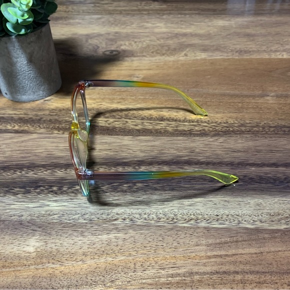 NWOT Rainbow blue light glasses - Picture 5 of 7